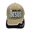 Walk With Jesus™ Faith Hat | Faith Over Fear Christian Cap