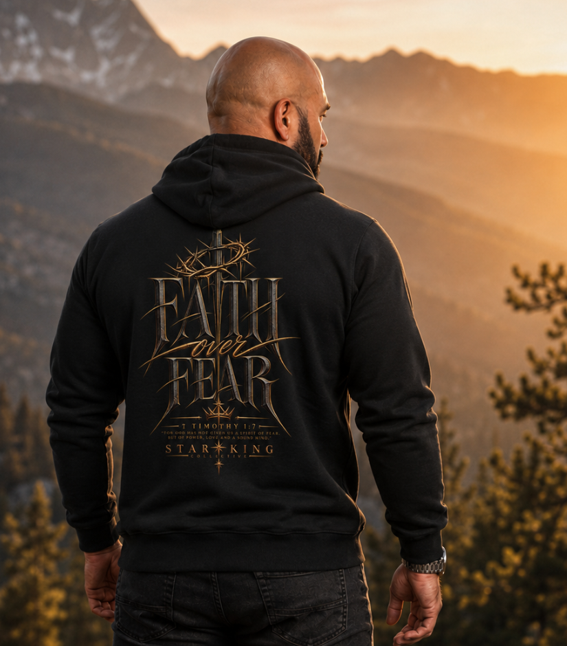 INVICTUS MANEO™ Unconquered Eco Raglan Hoodie | The Star King Collective