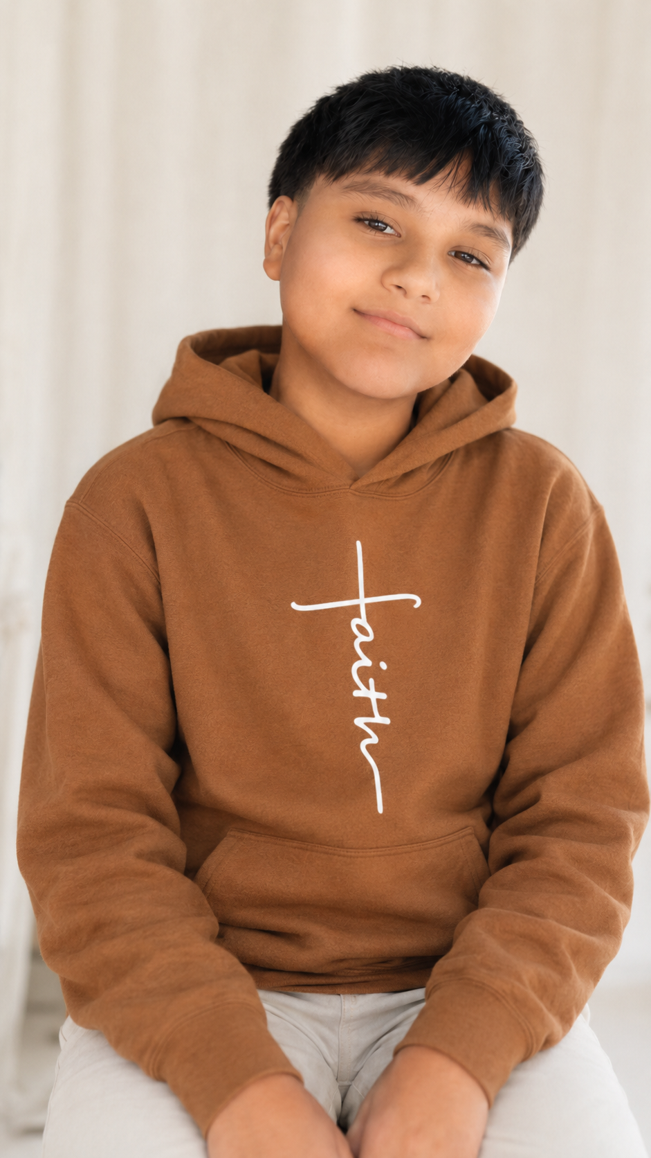 Faith Printed Hoodie