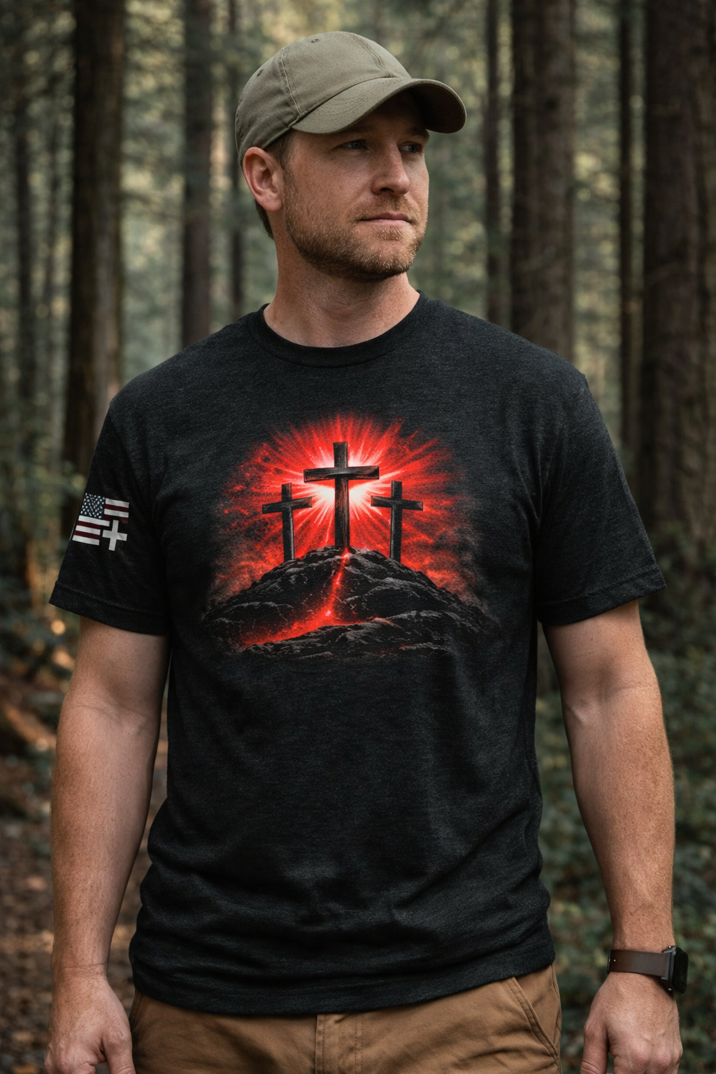 John 3:16 Christian T-Shirt by The Star King Collective –  Unisex Tri-Blend Faith Tee | Bella + Canvas 3413