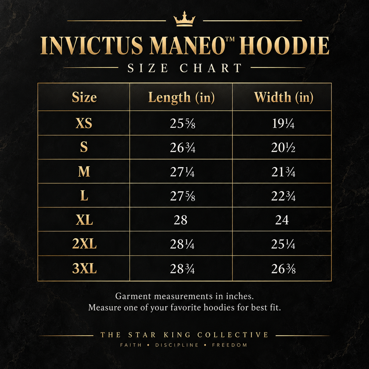 INVICTUS MANEO™ Unconquered Eco Raglan Hoodie | The Star King Collective
