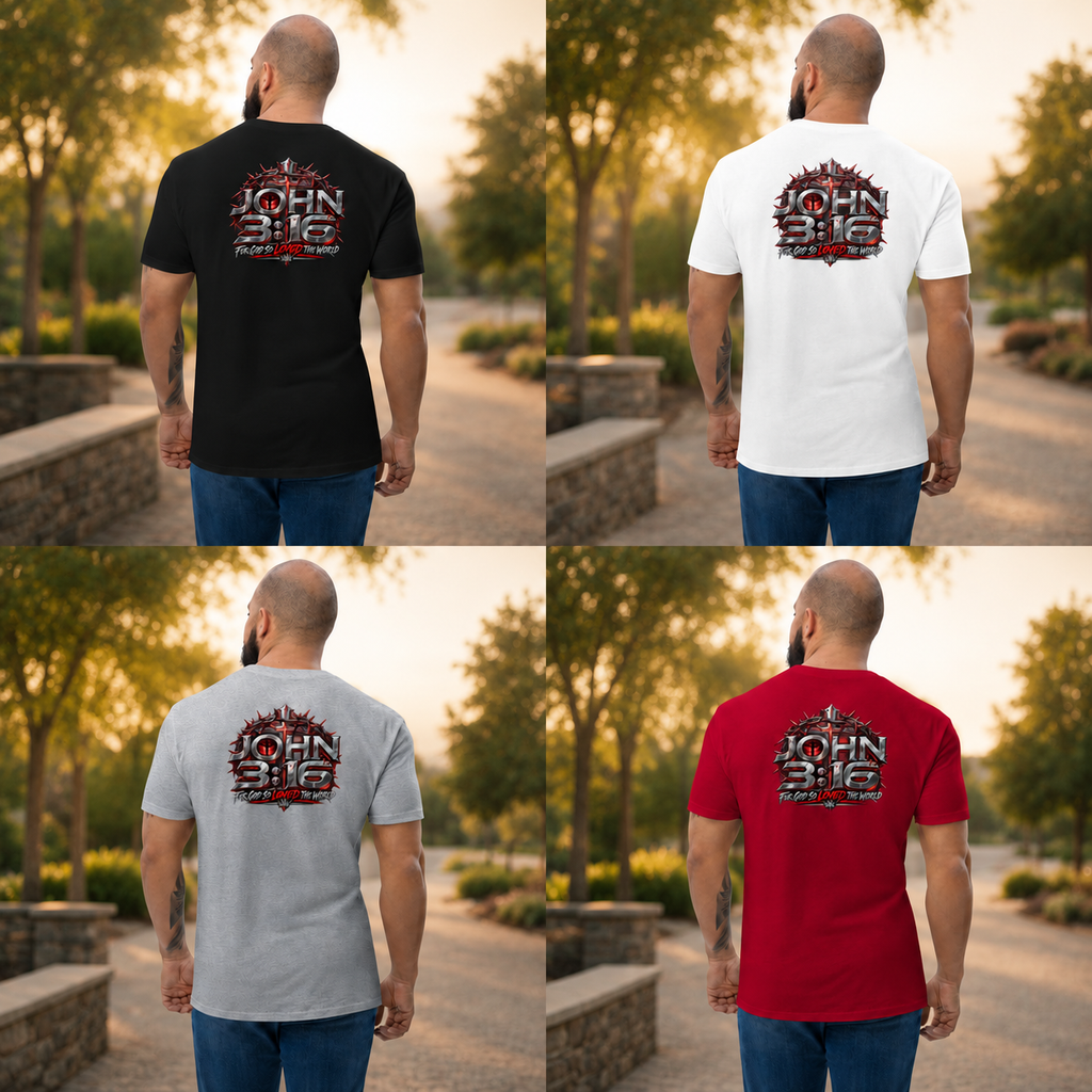 Three Crosses™ Faith T-Shirt | Calvary Collection | The Star King Collective