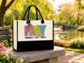 Faith Bible Tote Bag for Women | Church & Everyday Carry