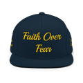 Faith Over Fear™ Snapback Hat – Star King Collective (Yupoong 6089M)
