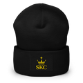 SKC Crown Cuffed Beanie – Star King Collective | Premium Embro Knit Hat (Yupoong 1501KC)