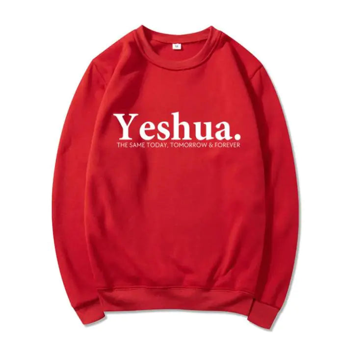 Vintage Yeshua Christian Sweatshirt Faith-Based Apparel Faith - Unisex